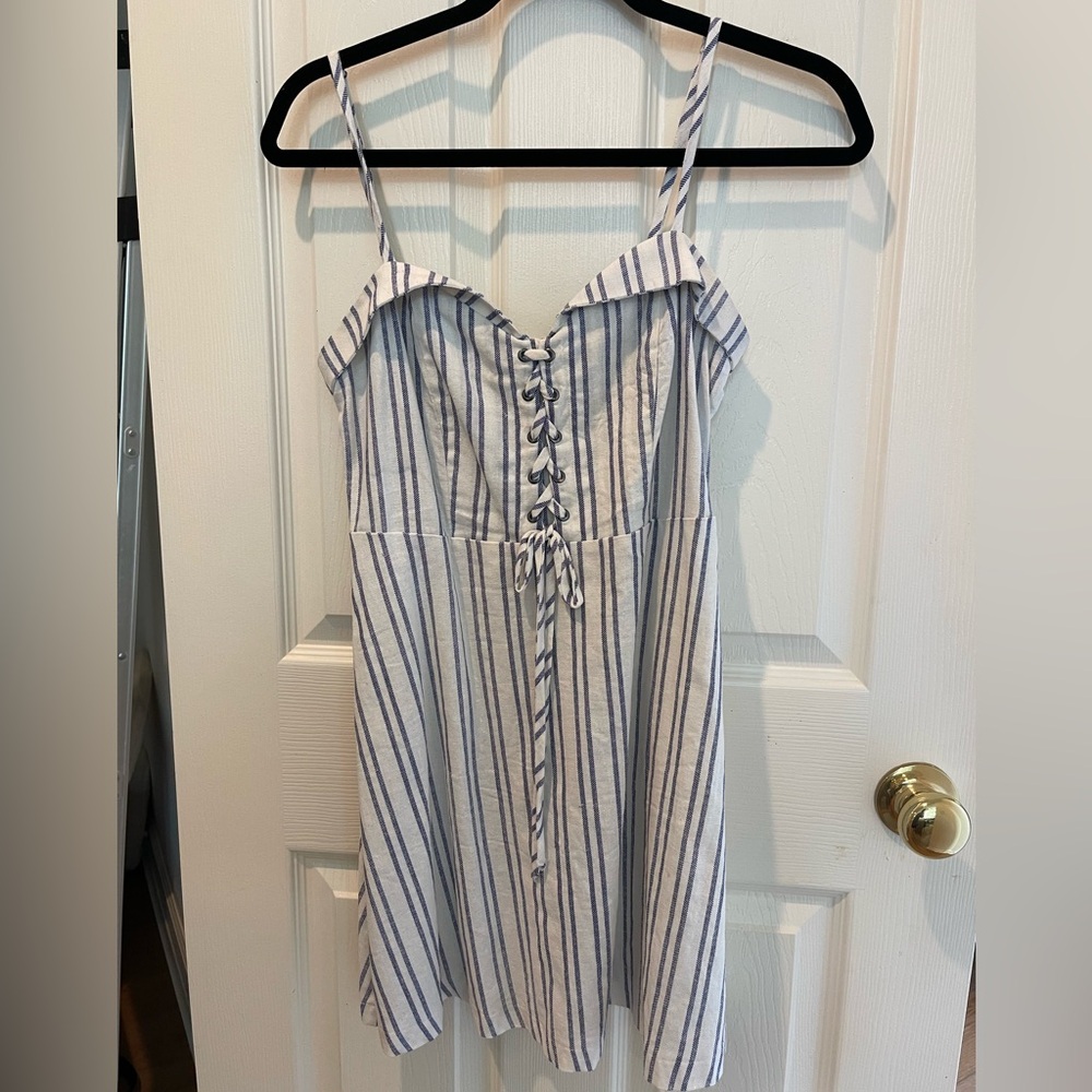 Striped forever 21 dress